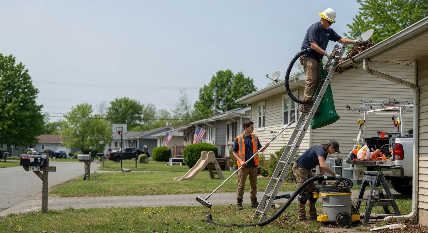 Gutter Installation in Jacksonville, IL near me
